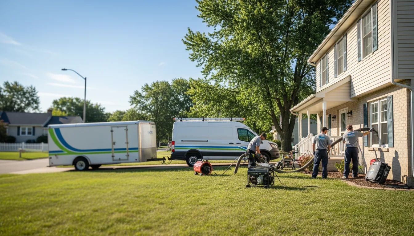 Flooded Basement Restoration And Cleanup With Repair in Burt, NY near me